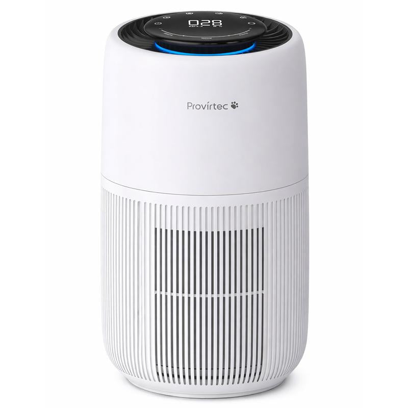 Air Purifier with 360° Air Intake Design,Triple Purification System Eliminates Pet Odors,Dander,Hair & Allergens, 5-Stage HEPA Filter, 365-Day Long-Lasting Filter, Auto Mode & Ultra-Quiet Sleep, 1500 Ft² Coverage